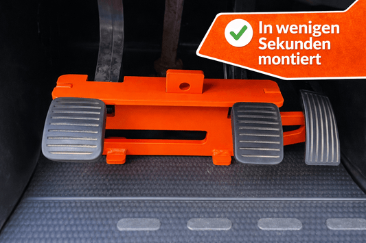 WOMOFIX PedalLock – Pedalsperre mit PUCK-Schloss für Fiat Ducato & Co.