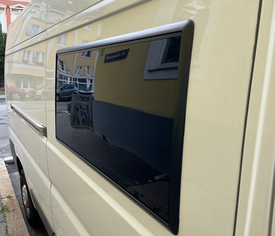 Camperausbau Peugeot Boxer – Einbau der Fenster von Belluna - Prickstop.com