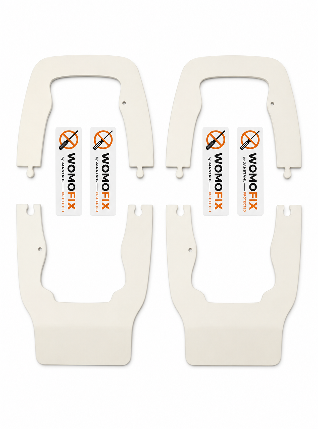 WOMOFIX Anti-Prick Pro Schutzblech aus Edelstahl, zweiteilig zusammengesteckt – womofix.de