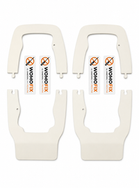 WOMOFIX Anti-Prick Pro Schutzblech aus Edelstahl, zweiteilig zusammengesteckt – womofix.de