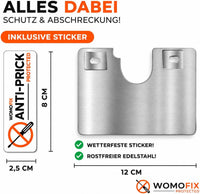 WOMOFIX Anti-Prick – Einbruchschutz für Fahrertür Fiat Ducato & baugleiche Fahrzeuge - Womofix.de