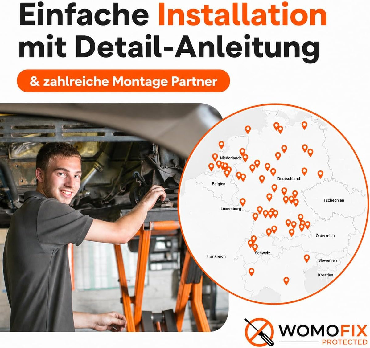 WOMOFIX Anti-Prick – Einbruchschutz für Fahrertür Fiat Ducato & baugleiche Fahrzeuge - Womofix.de
